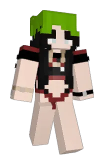 TravestiDotada Minecraft avatar full body