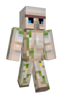Trayned Minecraft avatar full body