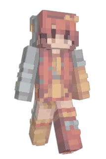 TreasureStar Minecraft avatar full body