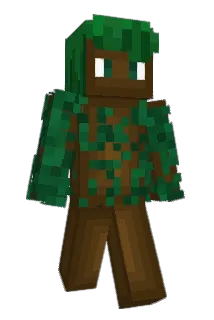 Treeminator Minecraft avatar full body