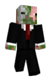 TrentLovesTrains Minecraft avatar full body