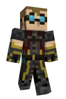 Trevidian Minecraft avatar full body