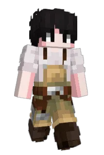 Trideent Minecraft avatar full body