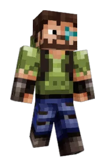 Tridius Minecraft avatar full body