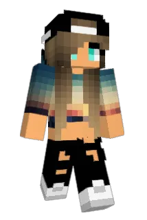 Trientje Minecraft avatar full body