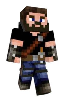 Triggerhead Minecraft avatar full body