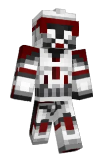TrilliumRed Minecraft avatar full body