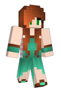 Trilsae Minecraft avatar full body