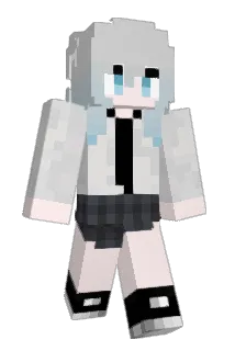 TripleWhite Minecraft avatar full body