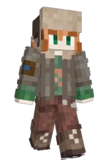 Trispop Minecraft avatar full body