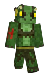 Tritodon Minecraft avatar full body