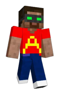 Troaked Minecraft avatar full body