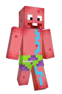 Trockenerteppich Minecraft avatar full body