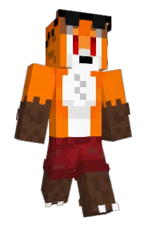 TrottyFox Minecraft avatar full body