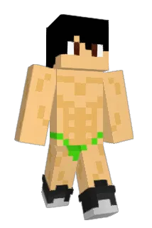 Troyeur Minecraft avatar full body