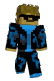 TruBlue Minecraft avatar full body