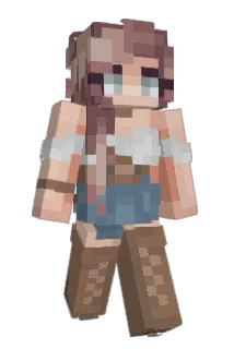 TrueBeth Minecraft avatar full body