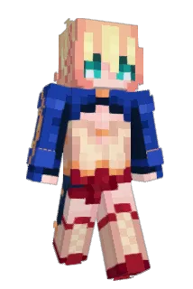 Tsgumi Minecraft avatar full body