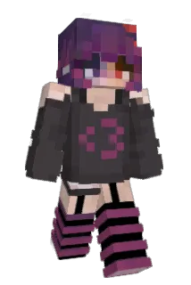 TsukiAce Minecraft avatar full body