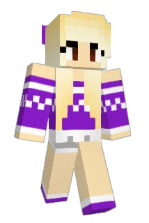 TsukiViolette Minecraft avatar full body