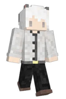 TsukiWOLF Minecraft avatar full body