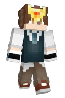 TsunaVG Minecraft avatar full body