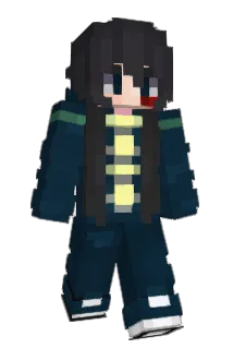 Tsunderity Minecraft avatar full body