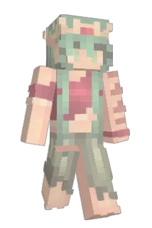 Tsunderratedd Minecraft avatar full body