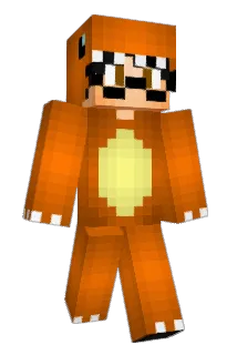 TuPapiZebra Minecraft avatar full body