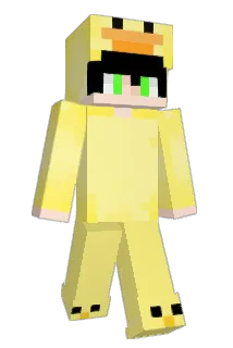 TubiCFW Minecraft avatar full body