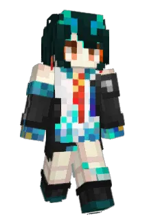 Tueam Minecraft avatar full body