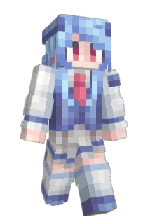 Tuming Minecraft avatar full body