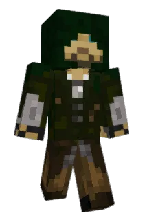 Turquoix Minecraft avatar full body