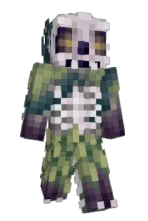 Tuxza Minecraft avatar full body