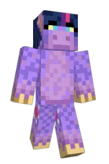 TwilightVSparkle Minecraft avatar full body