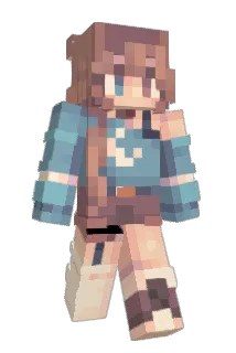 Twistycatty Minecraft avatar full body
