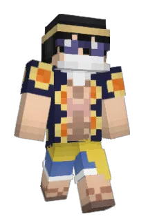 TwitchCurbly Minecraft avatar full body