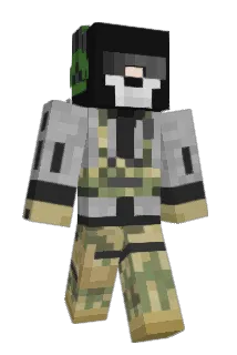 TwitchGhost1x Minecraft avatar full body