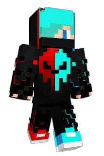 TwitchLouish Minecraft avatar full body