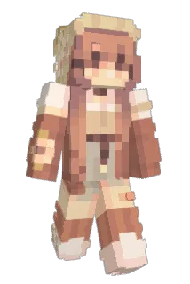 Twitchums Minecraft avatar full body