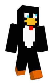 TwitchyPenguin Minecraft avatar full body