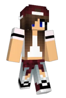 TwixGirl Minecraft avatar full body