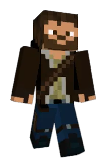 TwoForks Minecraft avatar full body