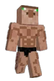 Twofootbuttcrack Minecraft avatar full body