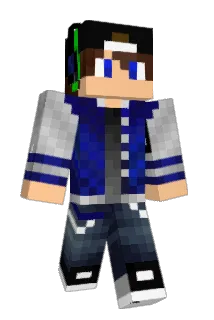 Txerrible Minecraft avatar full body