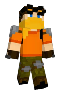 UNITJOHN Minecraft avatar full body