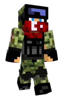 UNKNOWNP0WER Minecraft avatar full body