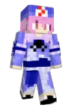 UUZ_Yuyuko Minecraft avatar full body