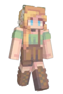 UberMonsta Minecraft avatar full body