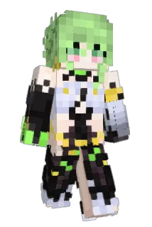 Uehara_Yuu Minecraft avatar full body